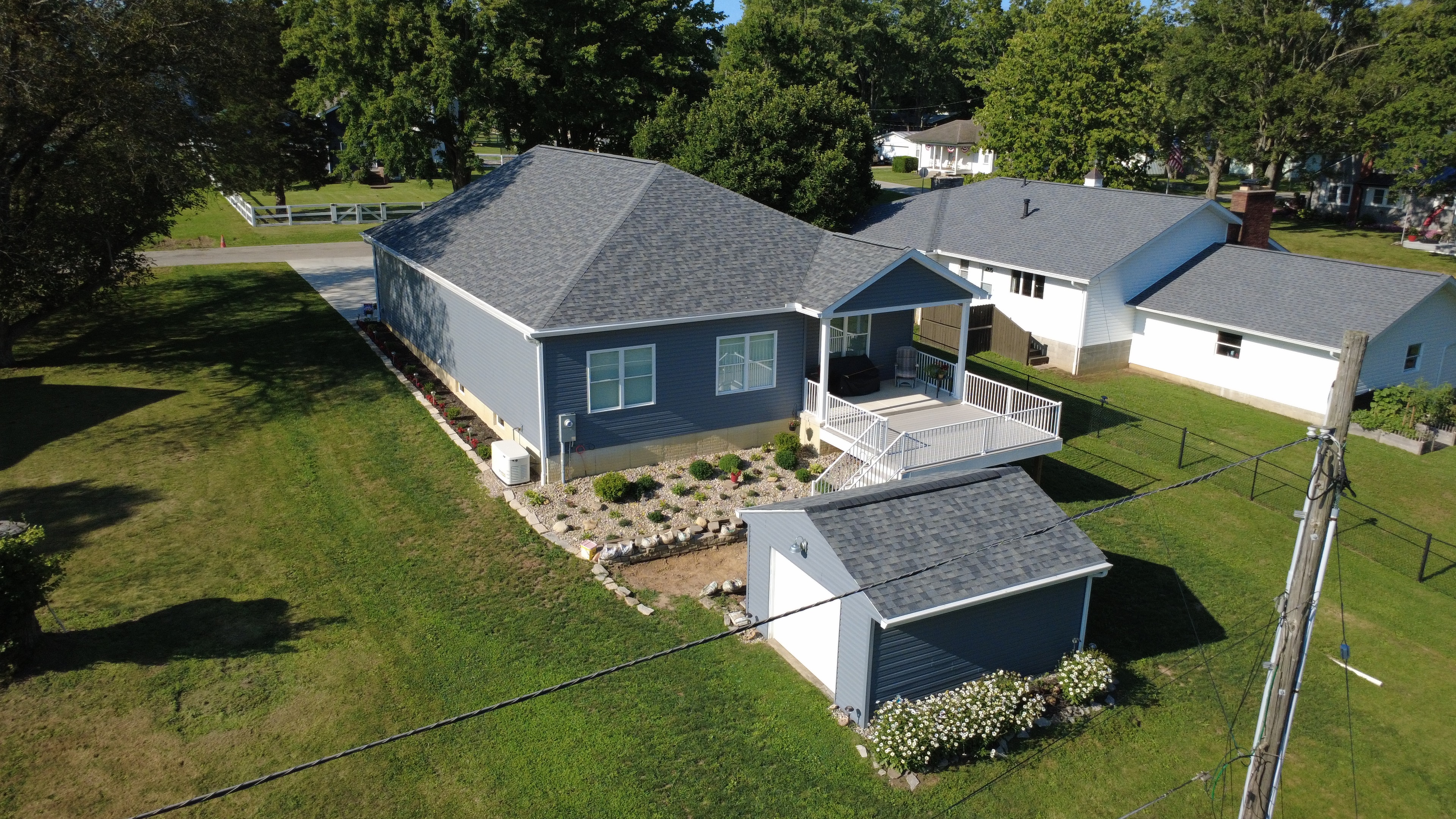 Backyard & Outbuilding Aerial